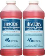 🧼 hibiclens antimicrobial skin liquid soap, 32 fluid ounce (pack of 2): powerful germ-killing protection for healthy skin logo