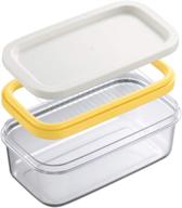 butter airtight rectangular storage container logo