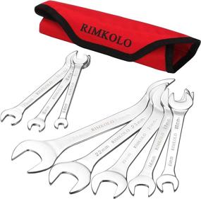 img 4 attached to 🔧 RIMKOLO Super Thin 8 Piece Vanadium Rolling: Ultra-Sleek and Durable Toolkit for Enhanced Efficiency