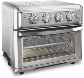 img 4 attached to 🔥 Efficient Airfryer and Convection Oven: Cuisinart TOA-60 in Sleek Silver