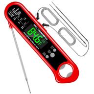 🔥 odorsin digital meat thermometer: waterproof, backlit cooking thermometer with 3-in-1 probe for bbq, grilling, baking, kitchen логотип