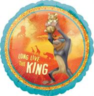 transform any celebration with anagram international's lion king movie foil balloon bouquet, available in various sizes and vibrant multi-colors логотип