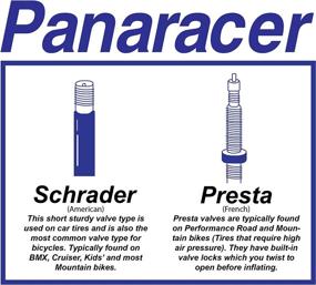 img 1 attached to 🚲 Panaracer Bicycle Tube: Schrader Valve, Multiple Sizes, 35-48-60mm Valves, Single or Two Pack - Find Your Perfect Fit!