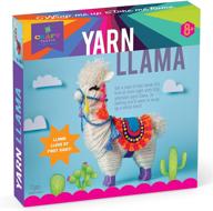 craft tastic llama craft makes yarn wrapped logo