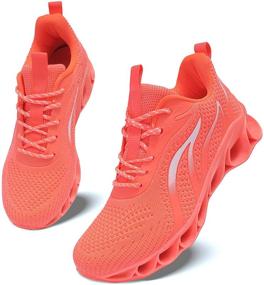 img 4 attached to MOSHA BELLE Running Athletic Sneakers Sports & Fitness in Running
