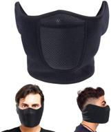 🎿 omenex balaclava half-face mask: ultimate windproof protection for skiing, snowboarding, and motorcycling in winter - ideal for men and women! logo