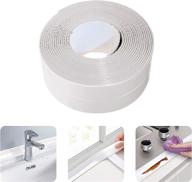 🛁 bathroom bathtub caulk tape - adhesive strip for easy application logo