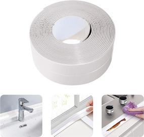 img 4 attached to 🛁 Bathroom Bathtub Caulk Tape - Adhesive Strip for Easy Application