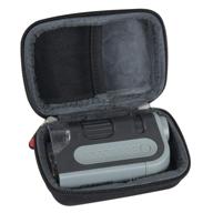 hard travel case for carson microbrite plus 60x-120x power led lighted pocket microscope by hermitshell (microscope not included) logo