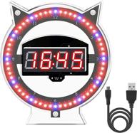 diy electronic digital clock multi function logo