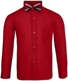 img 1 attached to 👔 S H Churchill Co Dress Shirt Boys' Clothing: Tops, Tees & Shirts Galore!