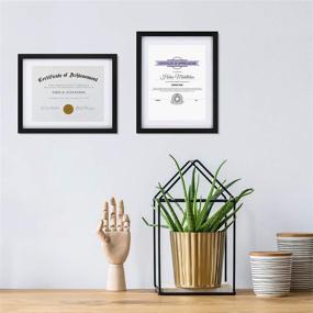 img 2 attached to 🖼️ One Wall 11x14 Document Frame: Display and Protect Diplomas and Certificates Effortlessly!