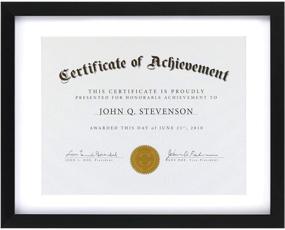 img 4 attached to 🖼️ One Wall 11x14 Document Frame: Display and Protect Diplomas and Certificates Effortlessly!