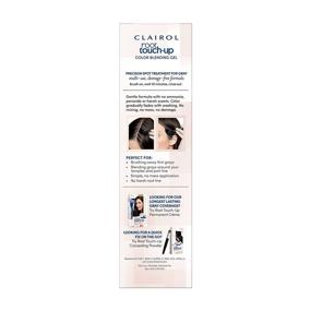 img 3 attached to Clairol Root Touch-Up Semi-Permanent Hair Color Blending Gel in 2 Black - 1 Count
