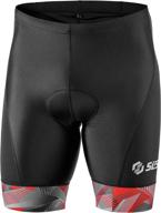 🏊 sls3 triathlon shorts mens: black compression tri shorts for men with 2 pockets - great durability and fit- german designed logo