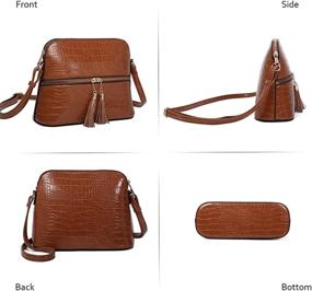 img 3 attached to Crossbody Lightweight Shoulder Leather Handbags