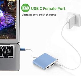 img 1 attached to 💻 Enhanced Connectivity: USB C to HDMI Adapter for seamless multimedia streaming