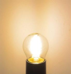 img 3 attached to LXcom Dimmable Vintage Filament Bulb - Energy Efficient Equivalent