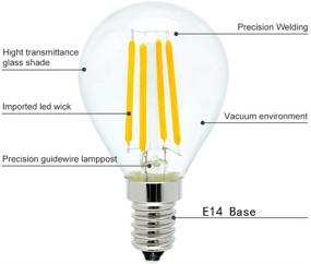 img 2 attached to LXcom Dimmable Vintage Filament Bulb - Energy Efficient Equivalent