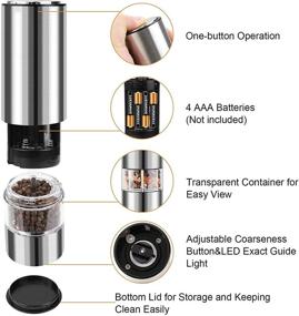 img 3 attached to Adjustable Coarseness Automatic Refillable 304Stainless