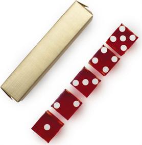 img 3 attached to Brybelly Casino-Grade AAA 19mm Dice - Sharper Edges & Serialized Numbers - 6-Sided Game Pieces in Bulk for RPG, Poker, Texas Hold'em, Blackjack