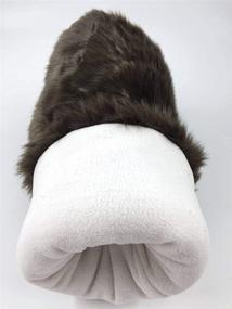 img 3 attached to 🧤 Stay Cozy with vvs-eLife Faux Fur Hand Muffs - Luxurious Faux Rabbit Mittens with Interior Pocket for Girls and Women - Warm and Stylish Wrist Hand Warmer Gloves for Cold Season