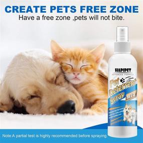 img 1 attached to 🐱 HAPIPET Спрей отпугиватель для кошек: эффективное средство для исправления поведения домашних животных для собак и кошек для защиты вашего дома.