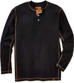 img 4 attached to 👕 Men's Venado Henley Long Sleeve Shirts - Premium Clothing in Shirts for Best SEO