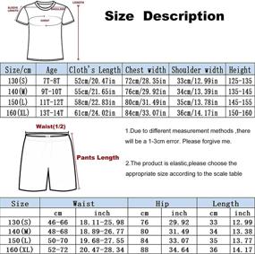 img 2 attached to Stay Cool and Stylish: Summer Short Sleeve Pattern Mountaineering T-Shirt for Boys' Clothing