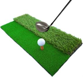 img 1 attached to 🏌️ Upgrade Your Golf Practice with NAIZEA Golf Mats: Tee, Fairway & Rough Hitting Mat for Backyard or Outdoor Use