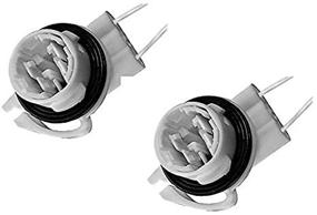 img 2 attached to 🔌 Michigan Motorsports Pair of Daytime Running Lights/Turn Signal Sockets for 4157/3157/4114 Bulbs, Two-Wire Configuration