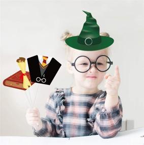 img 3 attached to Fun and Enchanting 27PCS Magical Wizard Party Photo Booth Props for Kids Birthday and School Parties