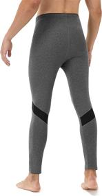 img 3 attached to Stay Warm This Winter with Runhit Men's Thermal Underwear Set - Long Johns, Shirts, and Pants!