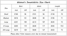 img 1 attached to Stylish Color Block Crewneck Sweaters for Women - Long Sleeve Sweatshirts by WEESO: Trendy Tunic Tops Design