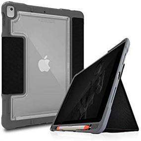 img 4 attached to 💼 STM Dux Plus Duo: Black Ultra-Protective Case for Apple iPad 8th/7th Gen (Model: stm-222-236JU-01)