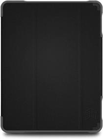 img 2 attached to 💼 STM Dux Plus Duo: Black Ultra-Protective Case for Apple iPad 8th/7th Gen (Model: stm-222-236JU-01)