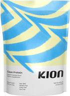 🥛 kion clean protein: premium grass-fed whey isolate powder – smooth vanilla flavor | 30 servings logo