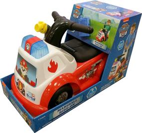 img 1 attached to Exciting Paw Patrol Marshall Engine Ride-On for Kids: A Fun Adventure!