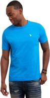 футболка u s polo assn heather: премиальная мужская одежда и стильные футболки и топы логотип