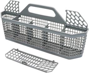 img 4 attached to 🍴 Premium Replacement Dishwasher Silverware Utensil Basket for GE - WD28X10128 (19.7"x3.8"x8.4")