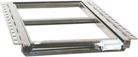 img 1 attached to 🚚 Stainless Steel 2-Rung Retractable Truck Step by Buyers Products - 5232001