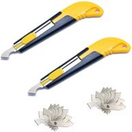 🔪 youu 1 acrylic cutter with 11 pcs blade set: versatile multi-use tool for precise cutting logo