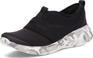 bzees womens haven slip black women's shoes logo