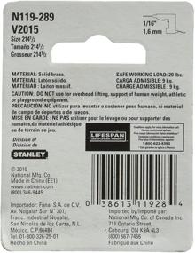 img 1 attached to 🔩 National Hardware N119 289 V2015 Screw: Reliable and Versatile Fastening Solution