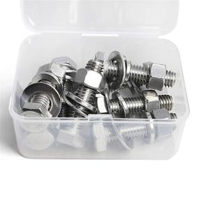 img 1 attached to Screws Washers Stainless Machine Assortment