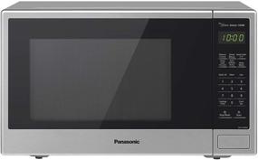 img 4 attached to 🍽️ Panasonic NN-SU696S 1.3 cu.ft. Stainless Steel/Silver Microwave Oven