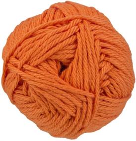 img 1 attached to 🍊 Smoothie Scrubby in Vibrant Orange Yarn - Red Heart