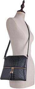 img 1 attached to SG SUGU Pattern Lightweight Crossbody Women's Handbags & Wallets in Crossbody Bags