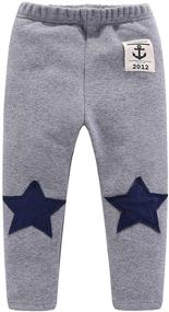 img 4 attached to Mud Kingdom Toddler Fleece Pants