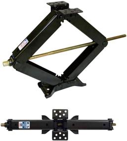 img 2 attached to 🚐 BAL 24003D Deluxe Leveling Scissor Jack - 30 Inch: Stabilize Your RV or Trailer with Ease